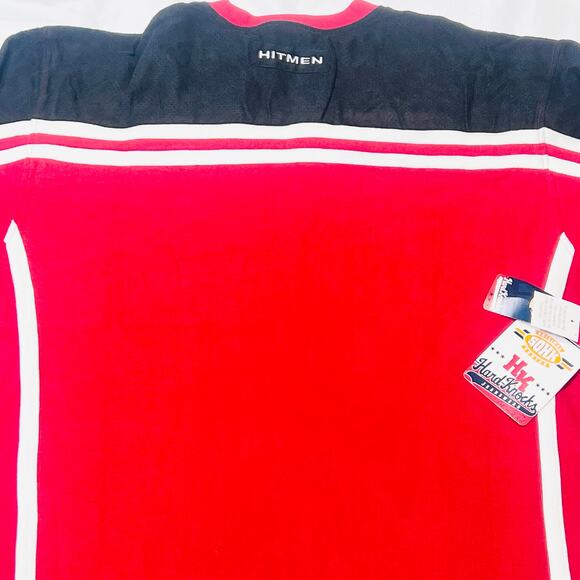 Vintage School Of Hard Knocks Hitmen Shirt XXL Red Hip Hop Streetwear 1990 Y2K - Picture 8 of 8